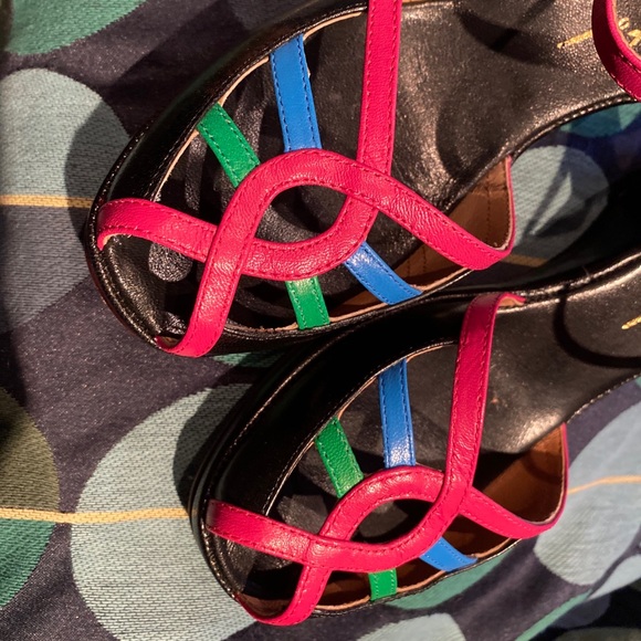 Re-mix Marci wedge sandal size 7 - Picture 5 of 8